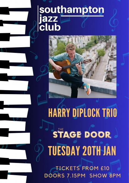 Southampton Jazz Club with the Harry Diplock trio - January 2026